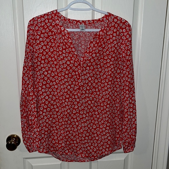 Old Navy Floral Blouse - Picture 1 of 2